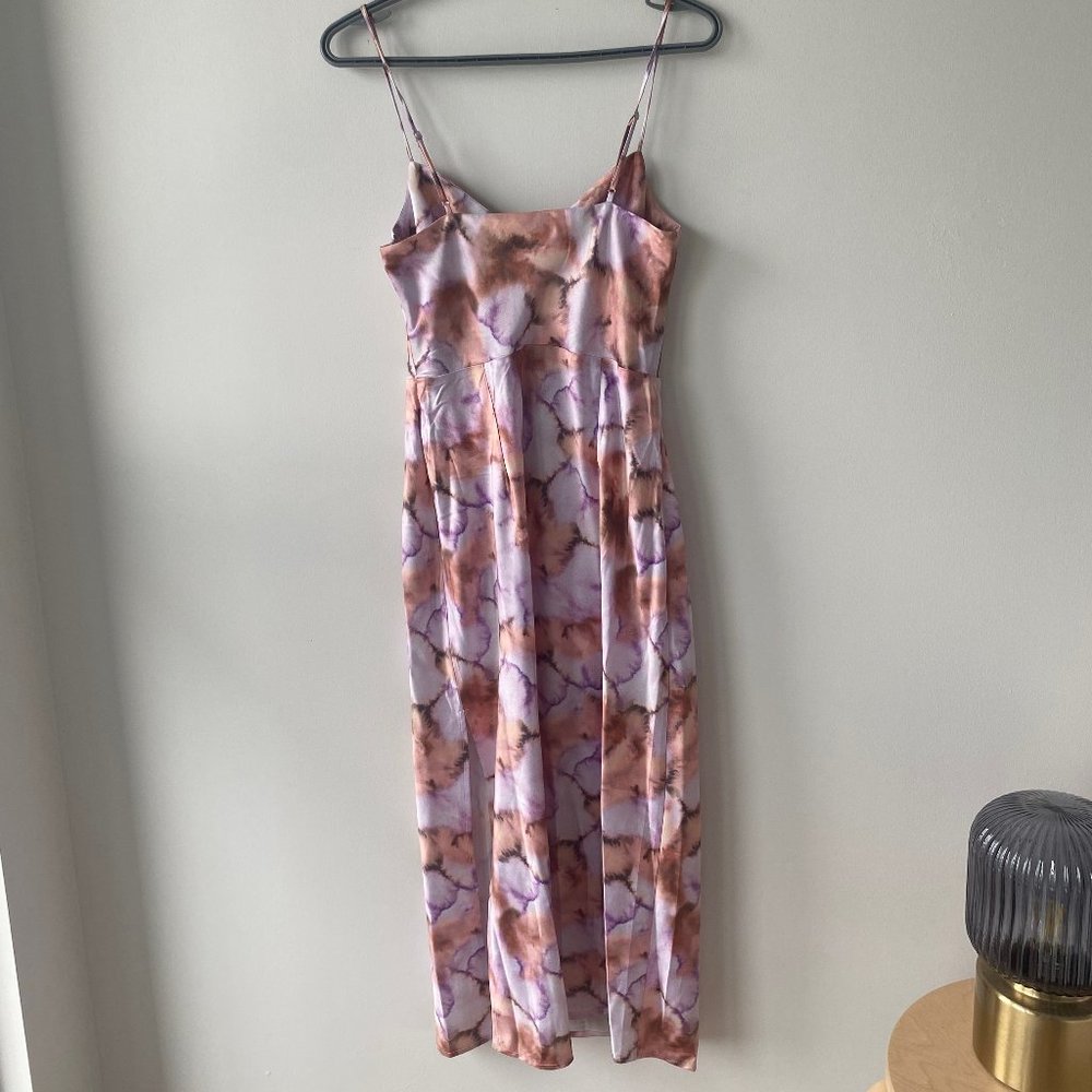 Dynamite Tie Dye Printed Silk Maxi Dress - Picture 2 of 6